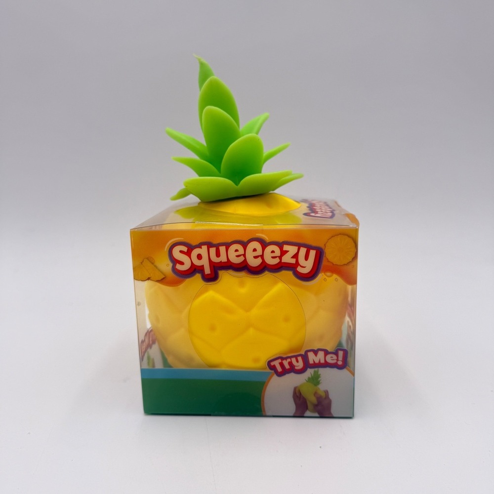Brand New Sunny Days Squeezy Pineapple Tiktok Viral 🔥 Squishy Toy